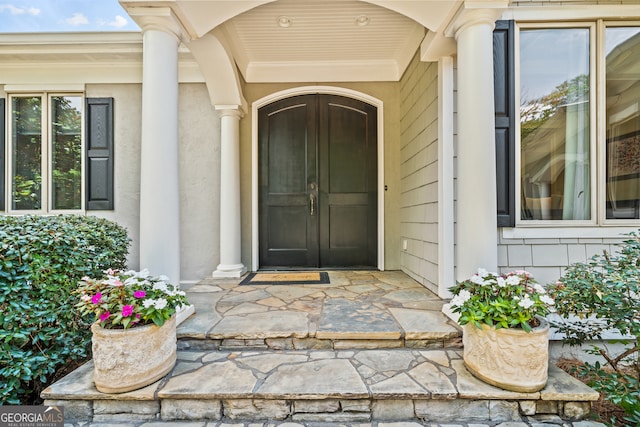 view of entrance to property