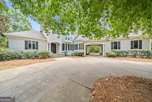 view of ranch-style home