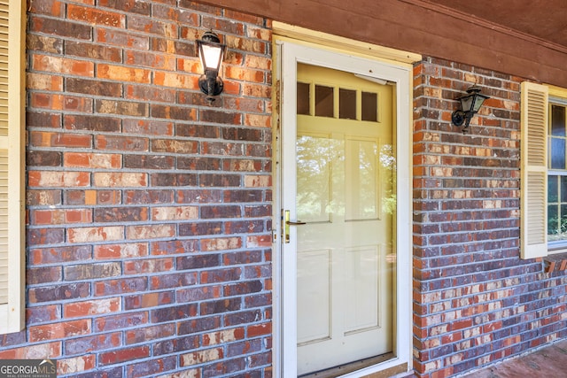 view of entrance to property