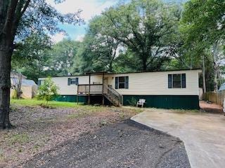 view of manufactured / mobile home