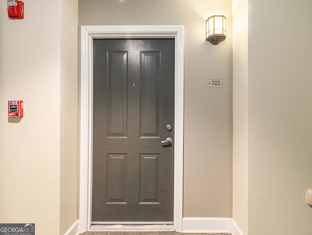 view of property entrance