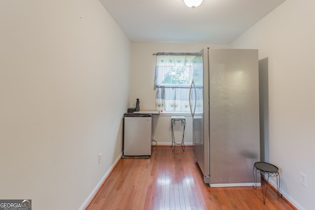 interior space featuring hardwood / wood-style floors