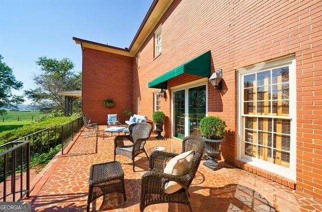 71 Taff Rd, Taylorsville, GA 30178 - view of patio / terrace with outdoor lounge area