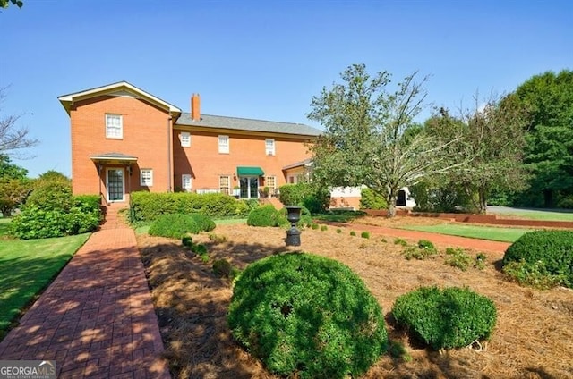 71 Taff Rd, Taylorsville, GA 30178 - back of house with a chimney