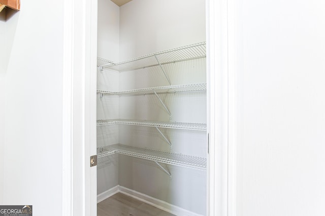 view of pantry