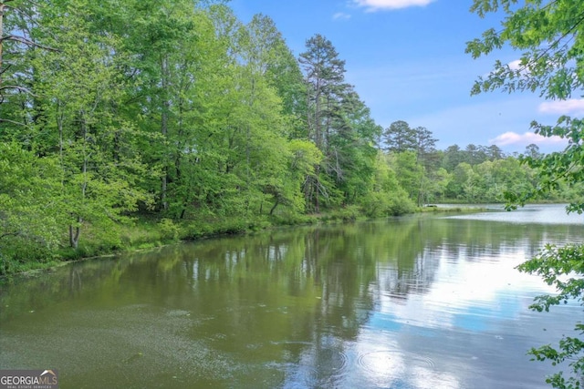 property view of water