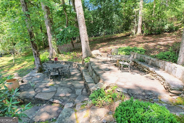 208 Colony Rd, Dillard, GA 30537 - view of patio / terrace with outdoor dining area