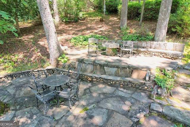 208 Colony Rd, Dillard, GA 30537 - view of patio / terrace featuring outdoor dining area