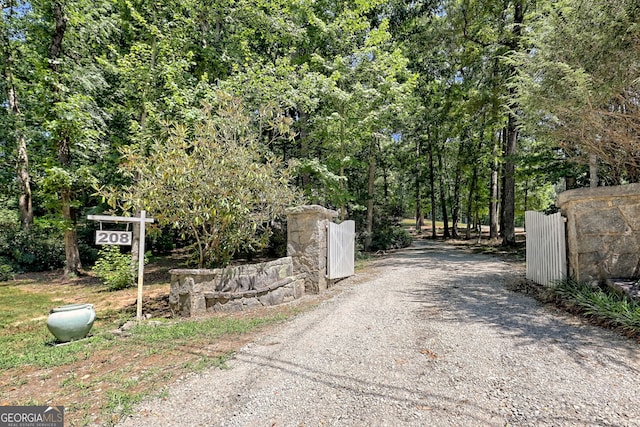 view of street