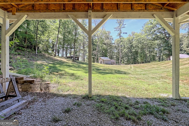 208 Colony Rd, Dillard, GA 30537 - view of grassy yard