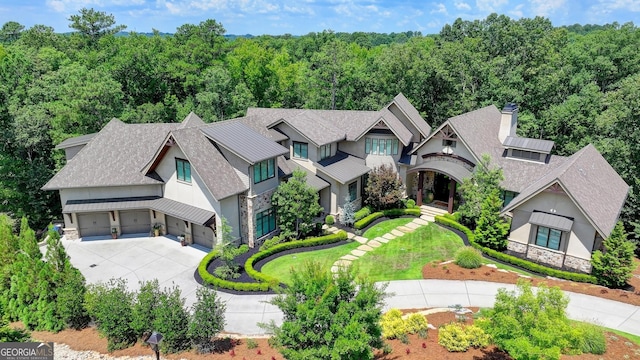 962 Chattooga Trce, Suwanee, GA 30024 - view of subject property featuring a forest