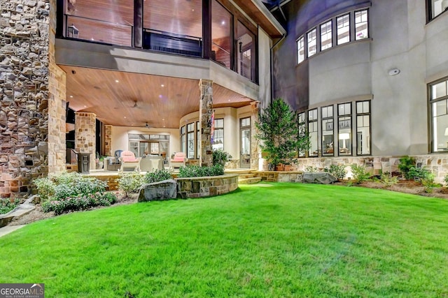 962 Chattooga Trce, Suwanee, GA 30024 - view of green lawn