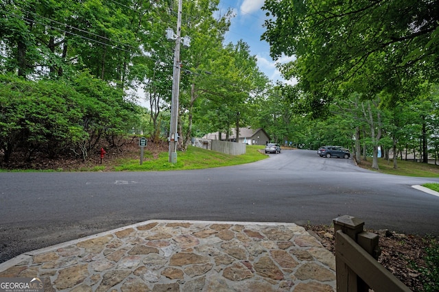 view of road