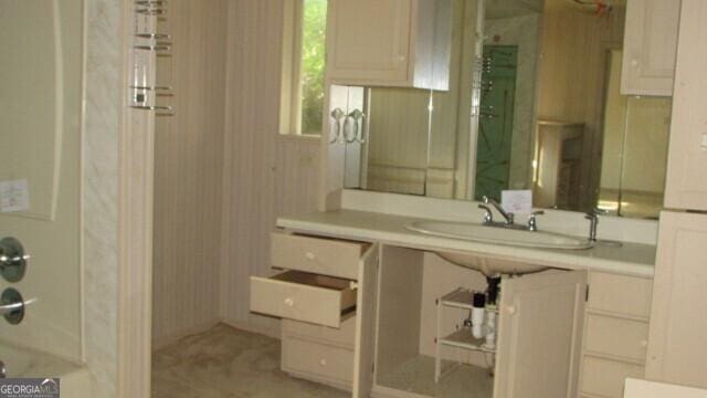 bathroom featuring sink