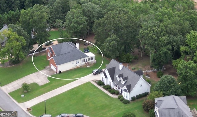bird's eye view