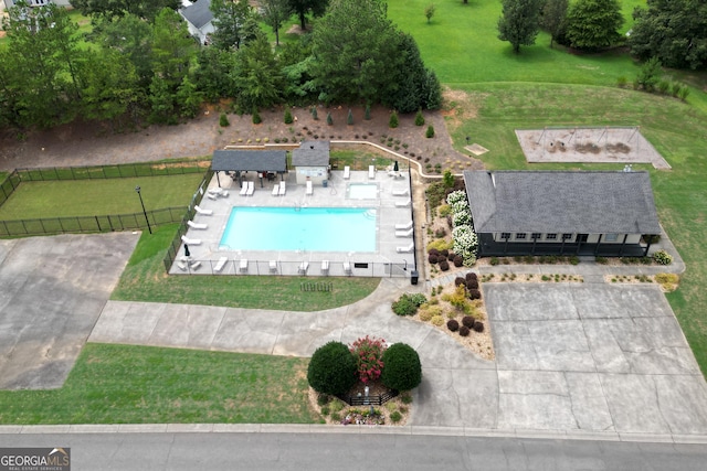 aerial view
