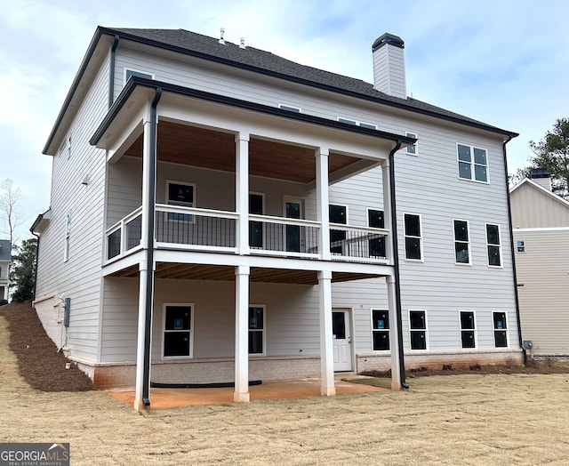 view of back of house