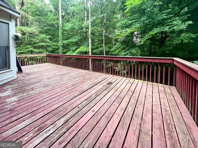 view of deck