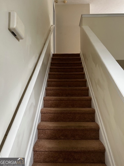 view of stairs