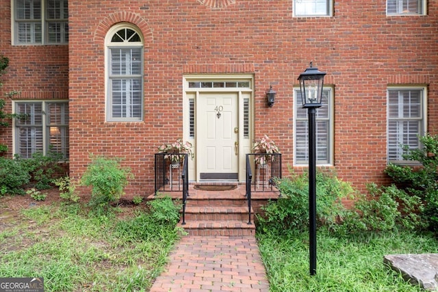 view of property entrance