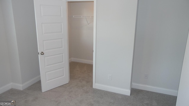 view of closet