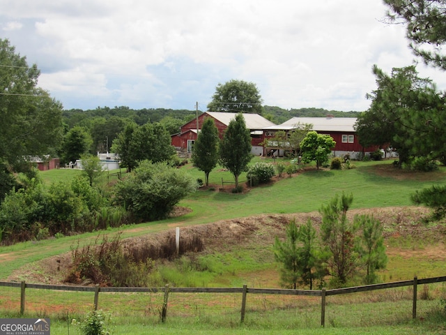 2296 Athens Rd, Royston, GA 30662 - view of yard featuring fence