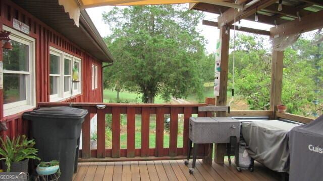 view of deck