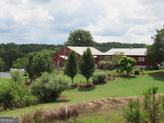 view of yard