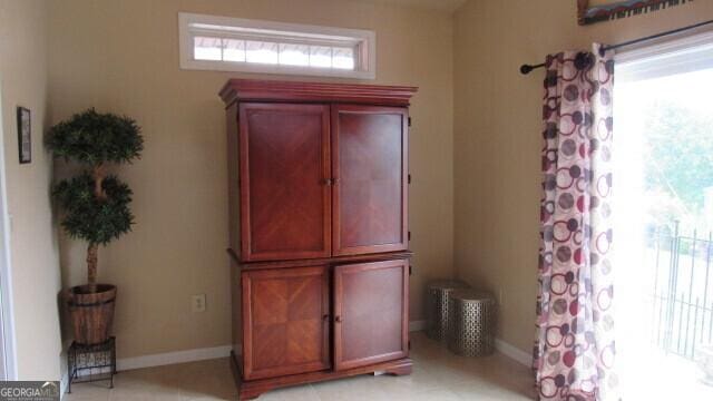 view of entrance foyer