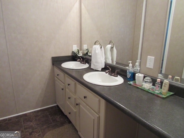 2296 Athens Rd, Royston, GA 30662 - bathroom featuring a sink and double vanity