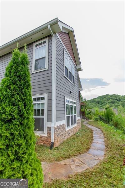 view of home's exterior