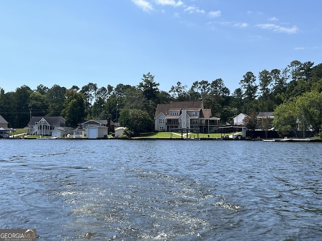 property view of water