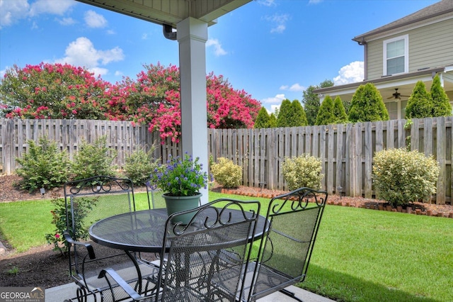 view of patio / terrace