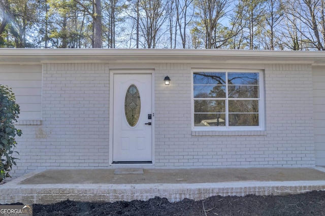 view of property entrance