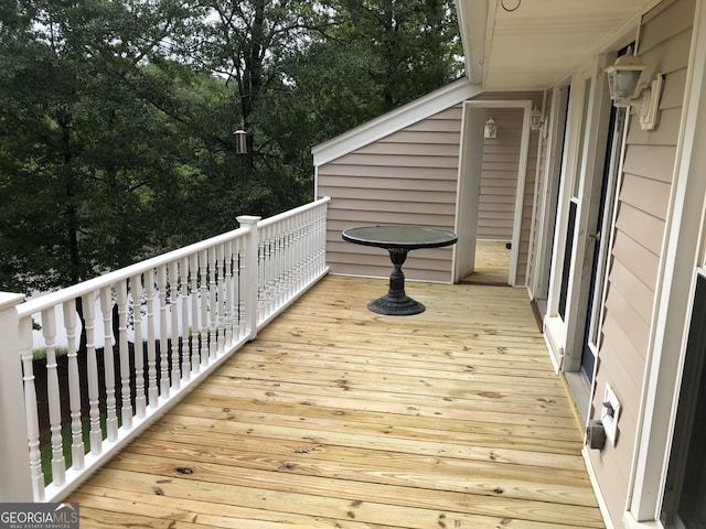 view of deck