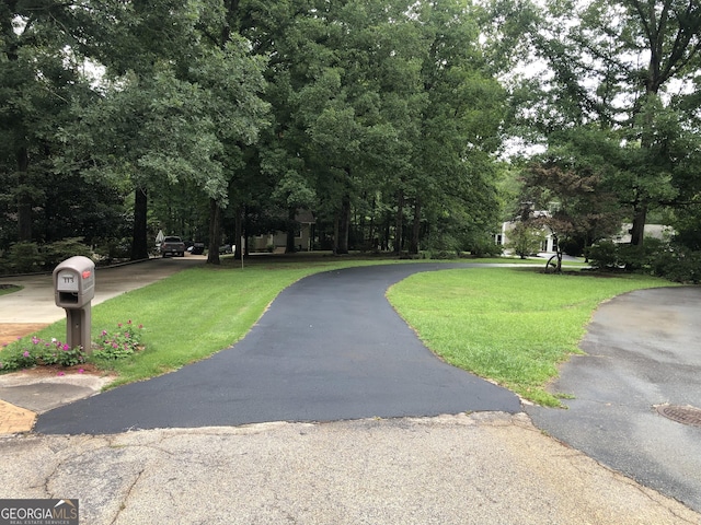 exterior space featuring a yard