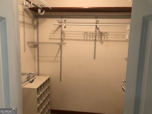 view of spacious closet