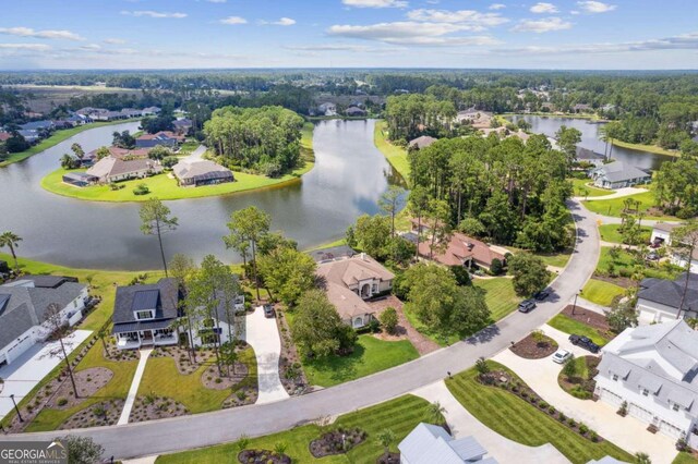 2491 Isles Of St Marys Way, Saint Marys, GA 31558 - aerial view of residential area with a nearby body of water