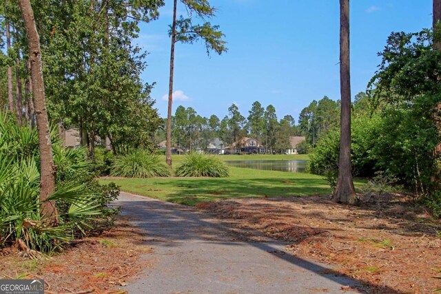 view of road