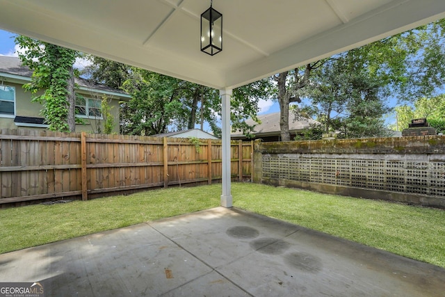 view of patio