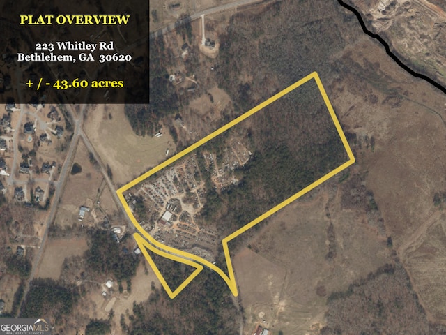 223 Whitley Rd, Bethlehem GA, 30620 land for sale