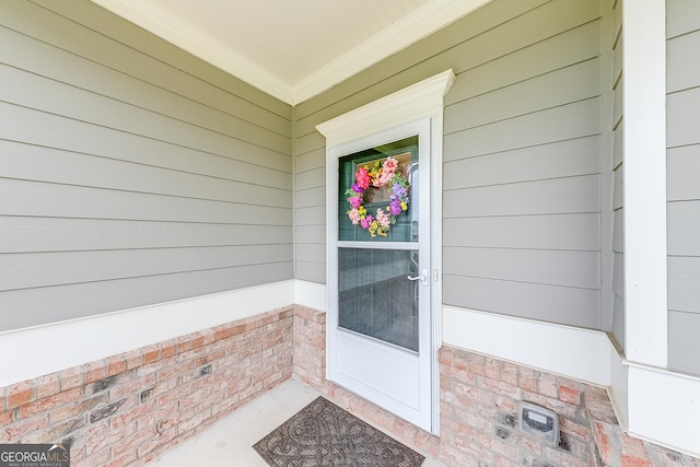 view of property entrance