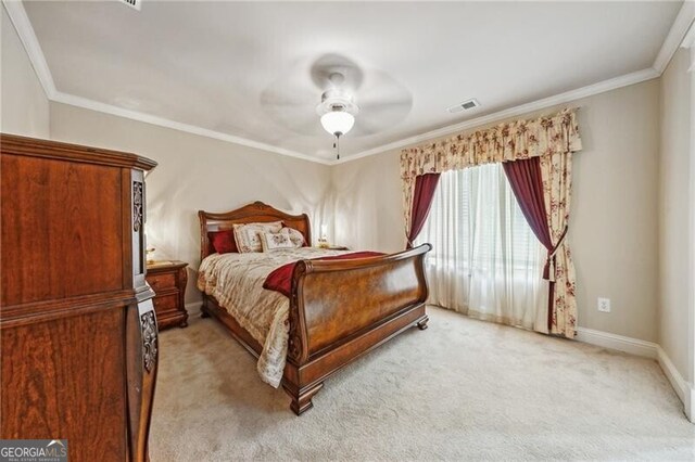 carpeted office with lofted ceiling, a fireplace, and ceiling fan