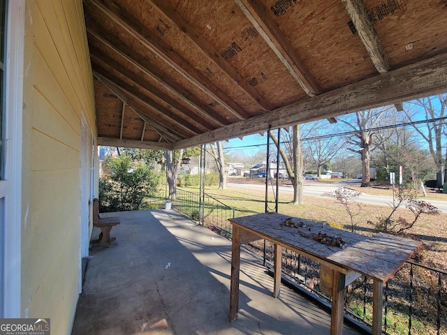 view of patio / terrace