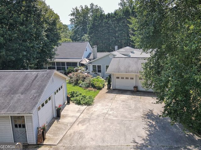 view of front of house