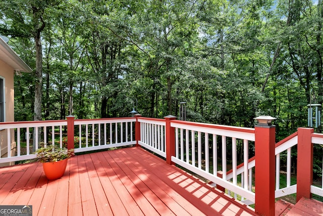 view of deck