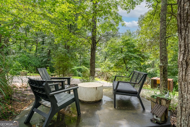 view of patio