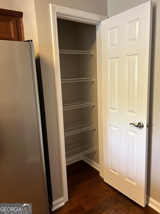 view of pantry