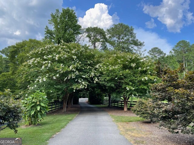 view of road