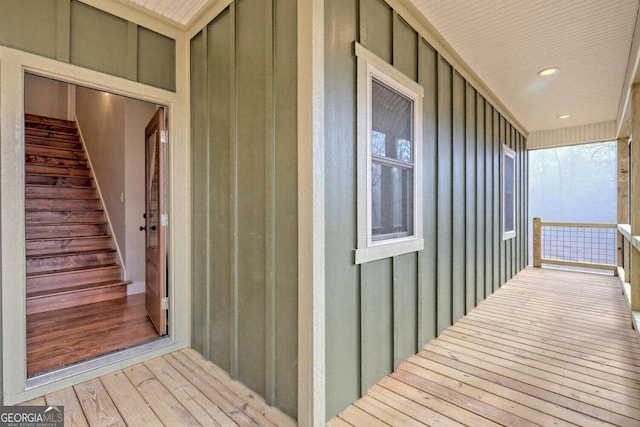 465 Wildflower Rdg, Warne, NC 28909 - view of wooden deck